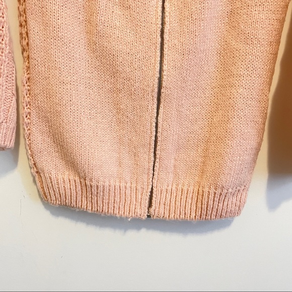 Like New: Bubblegum Pink Cable Knit Tunic Sweater - Picture 7 of 13